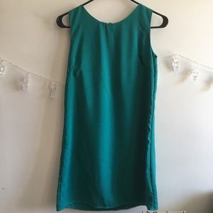 Turquoise dress